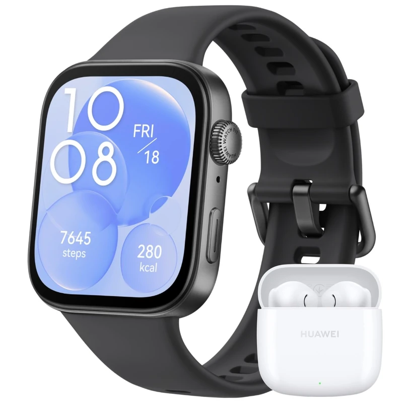 HUAWEI WATCH FIT 3 Black + Freebuds SE 2 White