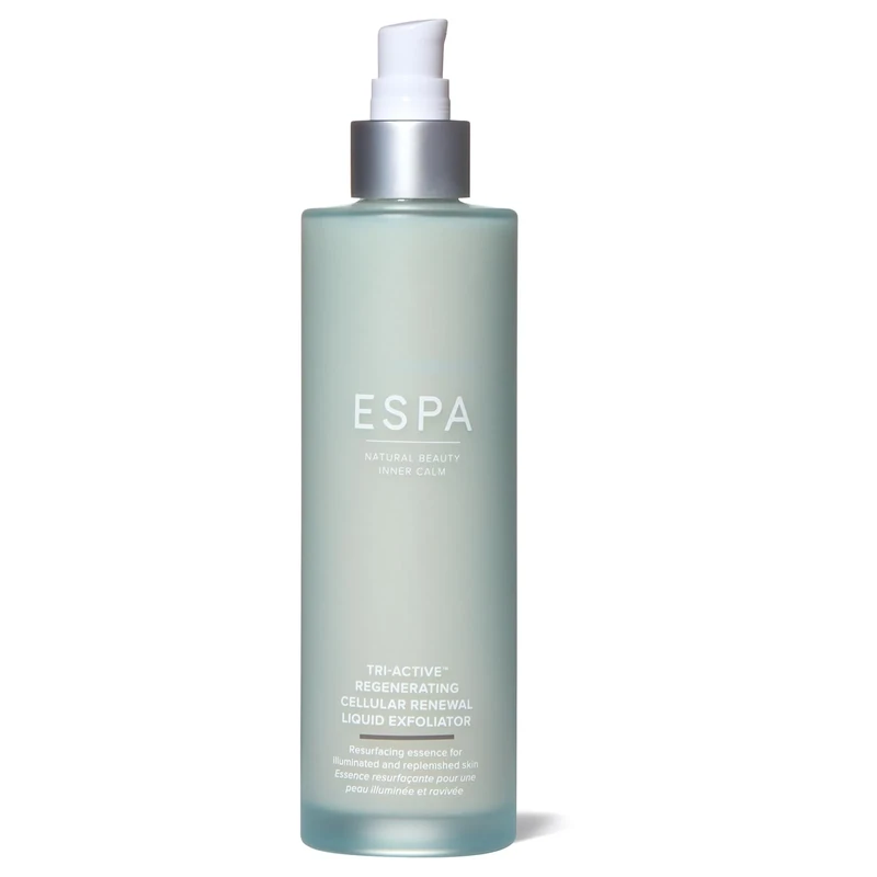 ESPA | Tri-Active™ Regenerating Cellular Renewal Liquid Exfoliator 200ml | Sweeps Away Dead Skin Cells & Residual Make-Up, Reduces Appearance of Pores, Tackles Signs of Aging | Bio-Retinol