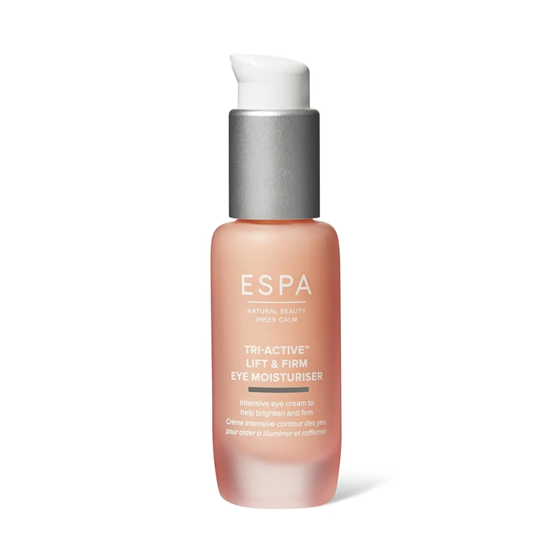 ESPA | Tri-Active™ Lift & Firm Eye Moisturiser | 15ml | Reduce Fine Lines, Wrinkles, Puffiness & Eye Bags | Plumps, Firms & Aids Elasticity | Visibily Brightens | Aromatherapy & Essential Oils
