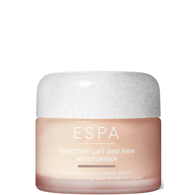 ESPA Tri-Active Lift & Firm Moisturiser 55ml | Intensely Hydrating & Nourishing | Skin Appears Plumped & Radiant | Wild Olive Cellular Oil, Sea Amber & Organic Oat Sugars