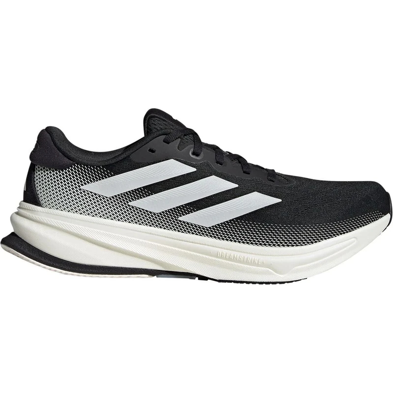 adidas Men's Supernova Rise 2 Running Shoes Sneaker, Black/Zero Metallic/Crystal White, 8.5 Wide