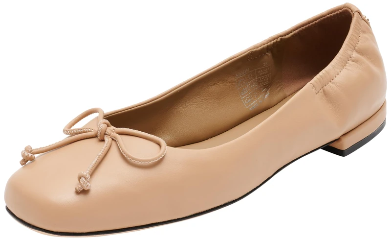 BOSS Women's Luara_Ballerina_nael, Medium Beige 269, 5 UK