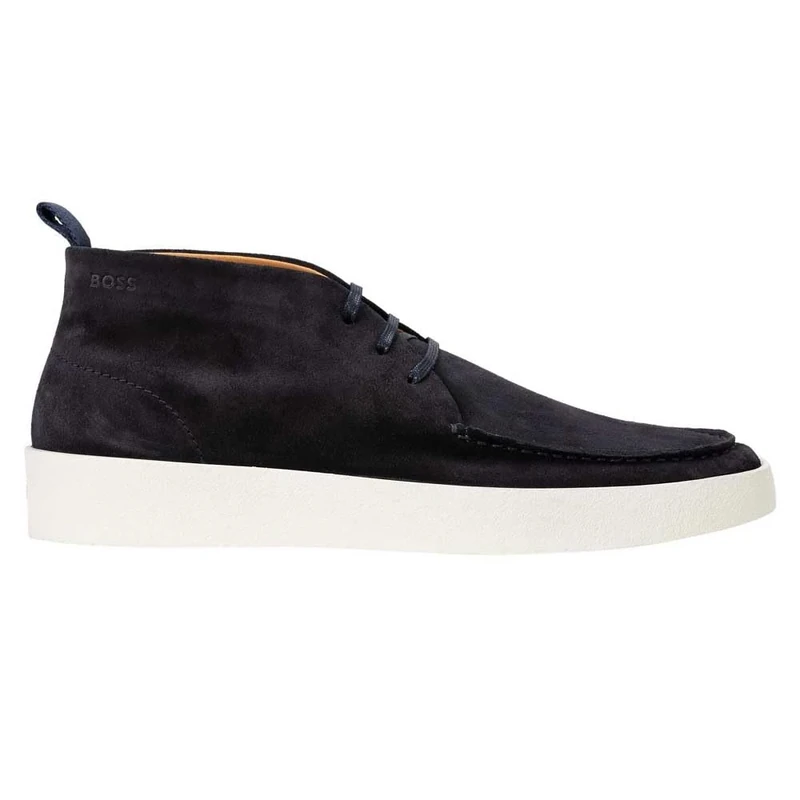 BOSS Men's Clay_desb_sdhs Desert_Boot, Dark Blue401, 7 UK