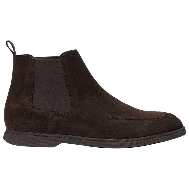 BOSS Men's Sienne_cheb_sdad Chelsea_Boot, Dark Brown201, 12 UK