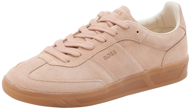 BOSS Women's Brenta_Tenn_fullsd Trainers, Light Pastel Pink689, 4 UK