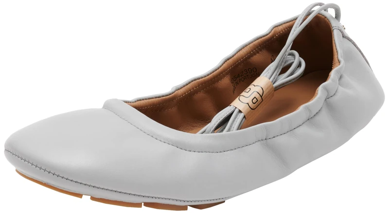 BOSS Women's Roxanne_Ballerina_na, Light Pastel Grey50, 8 UK