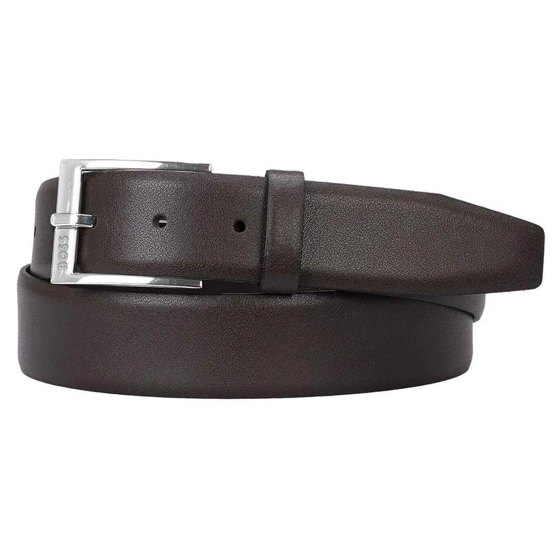 BOSS Men's Elloy-pc_sz30 Belt, Dark Brown205, 115 cm