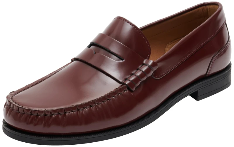 BOSS Women's Lycia_mocc_bo Moccasin_Woman, Dark Red601, 4 UK