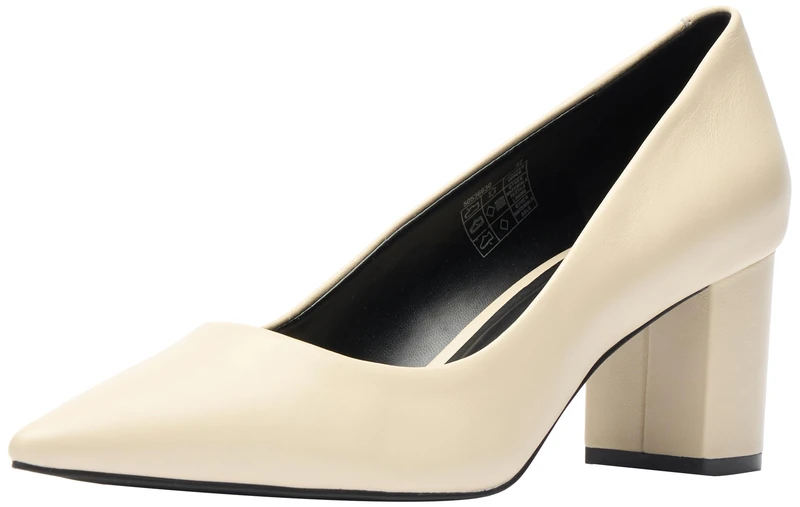 Hugo Women's Devany_chpump_lt Pump, Light Beige272, 6.5 UK