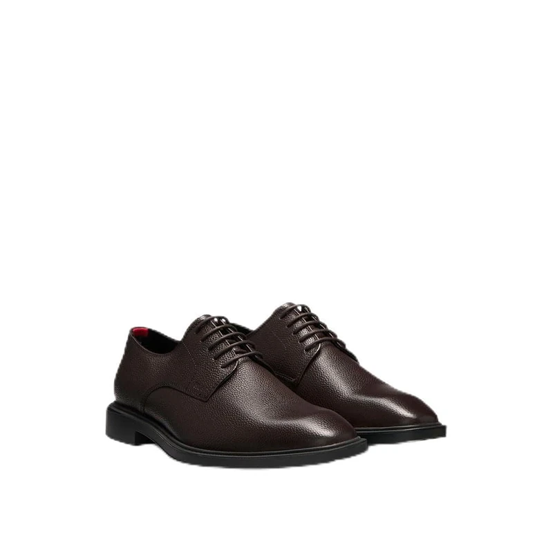 Hugo Men's Gryff_derb_grlt Derby, Medium Brown210, 11 UK