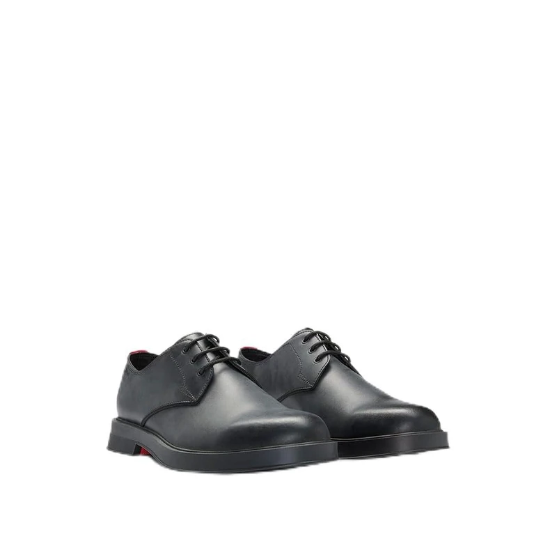Hugo Men's Lenner_derb_al Derby, Black 1, 9 UK