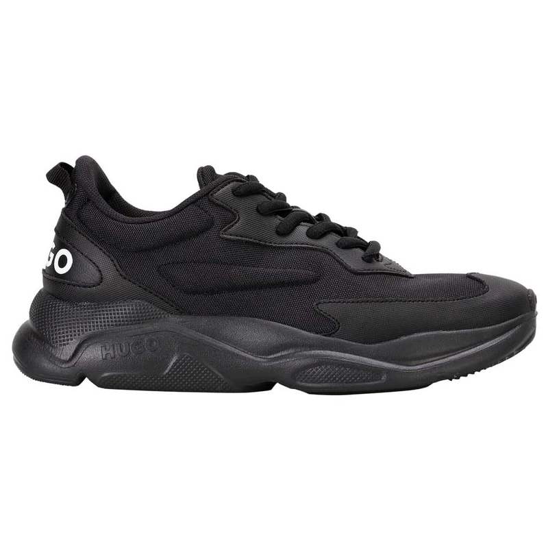 Hugo Women's Leon_Runn_cvpuw_n Sneaker, Black 1, 2.5 UK