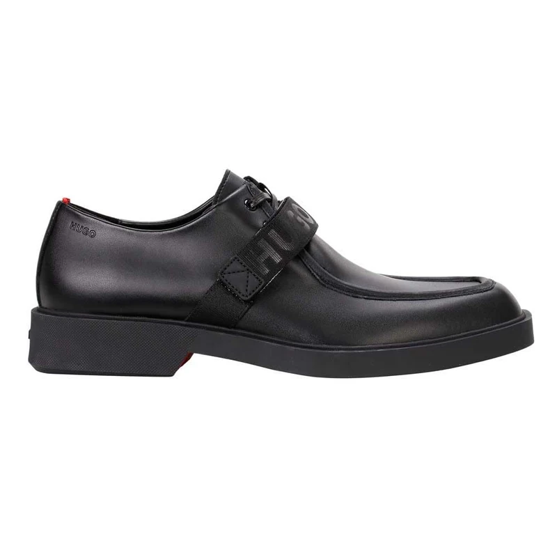 Hugo Men's Iker_derb_al Derby, Black 1, 9.5 UK