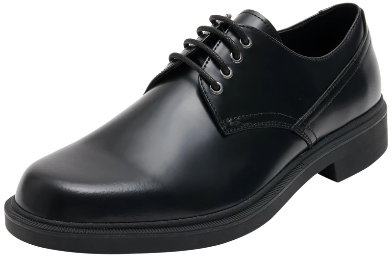 BOSS Men's Ronnin_derb_bo Derby, Black 1, 8 UK