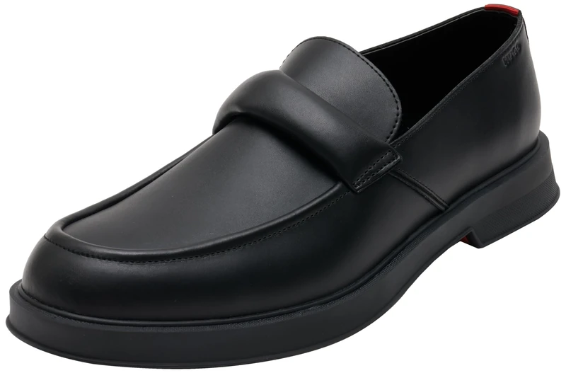 Hugo Men's Lenner al Loafer, Black 1, 12 UK