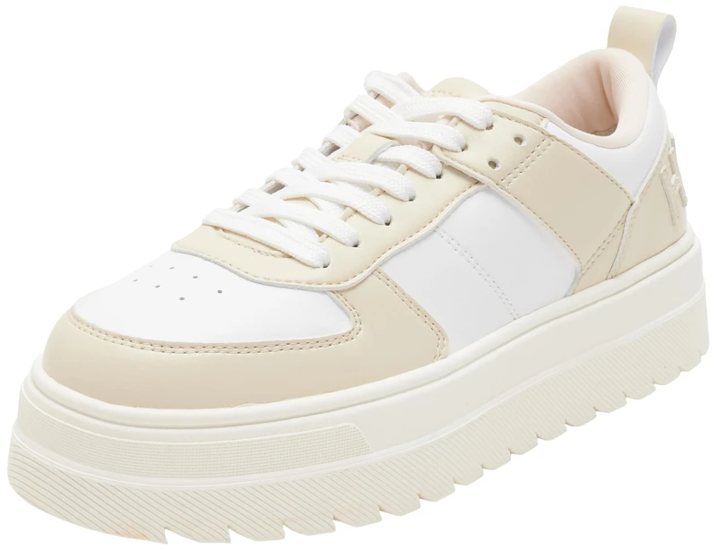 Hugo Women's Lyssa_Tenn_pubsk Trainers, Open White127, 7 UK