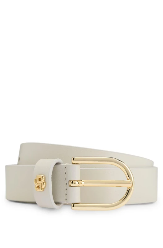 BOSS Women's Scarlet-BB-G_Sz25 Belt, Open White110, 80