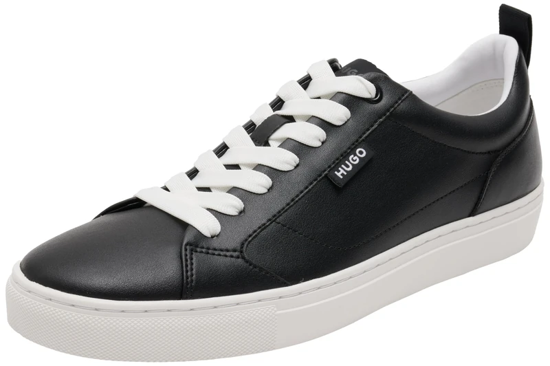 Hugo Women's Morrie_Tenn_napuw_n Trainers, Black 1, 7 UK