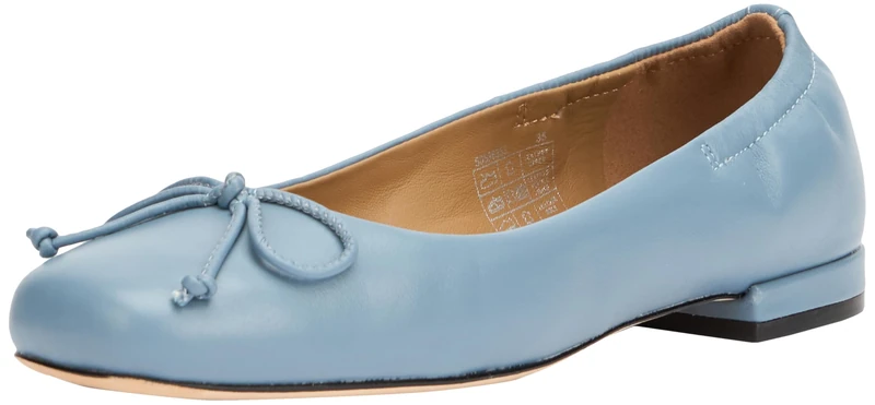 BOSS Women's Luara_Ballerina_nael, Light Pastel Blue450, 6 UK