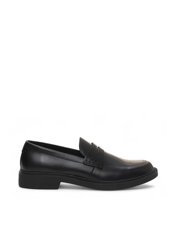 BOSS Men's Ronnin_loaf_bo Loafer, Black 1, 9 UK