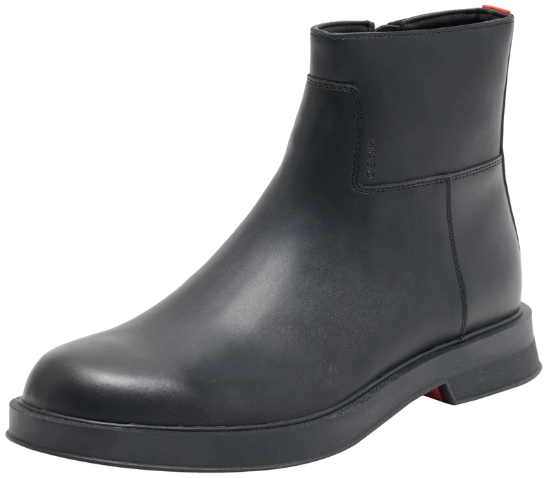 Hugo Men's Lenner_halb_al Half_Boot, Black 1, 9 UK