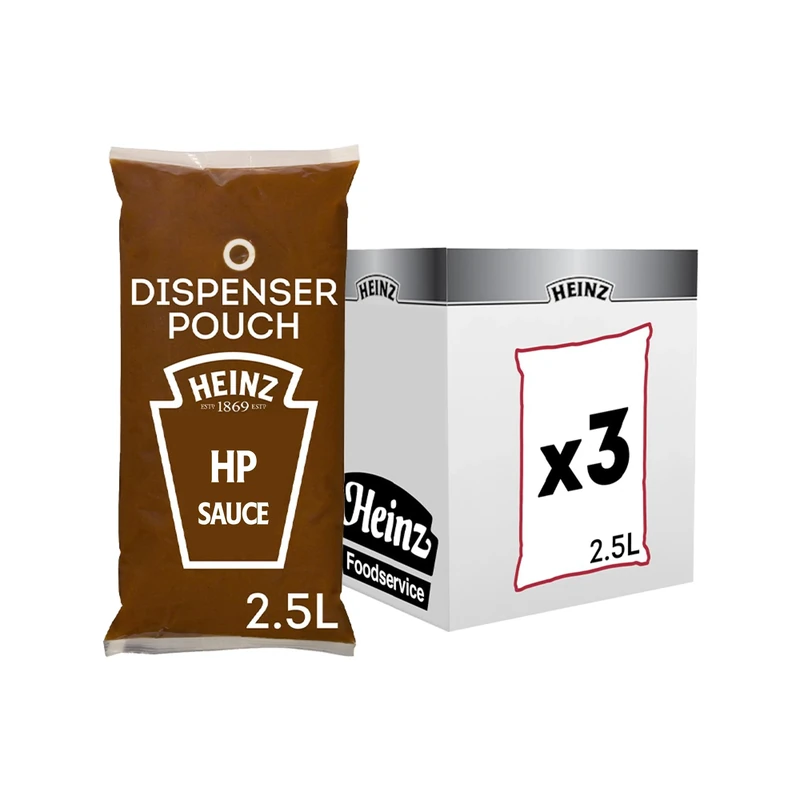 HP Sauce Dispenser Pouch 3x2.5l