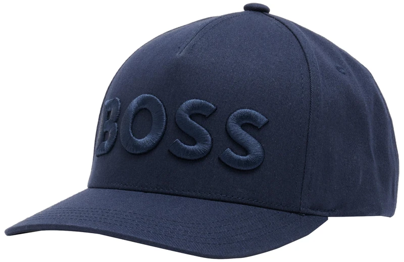 BOSS Men's Sevile 10261150 01 Cap, Dark Blue, One Size