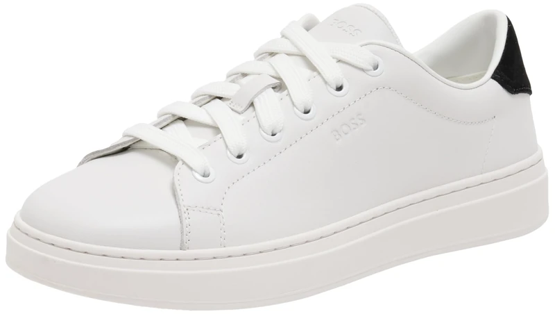 BOSS Women's Kieran_Tenn_grw Trainers, Natural101, 7 UK