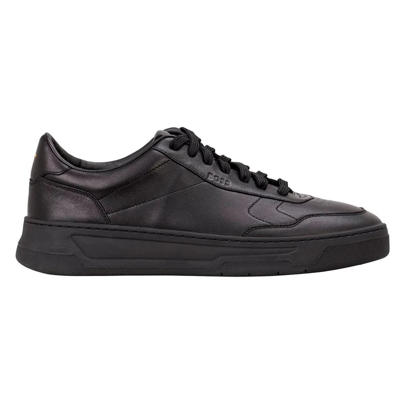 BOSS Baltimore Tenn ltN Men's Black Leather Tennis Sneakers