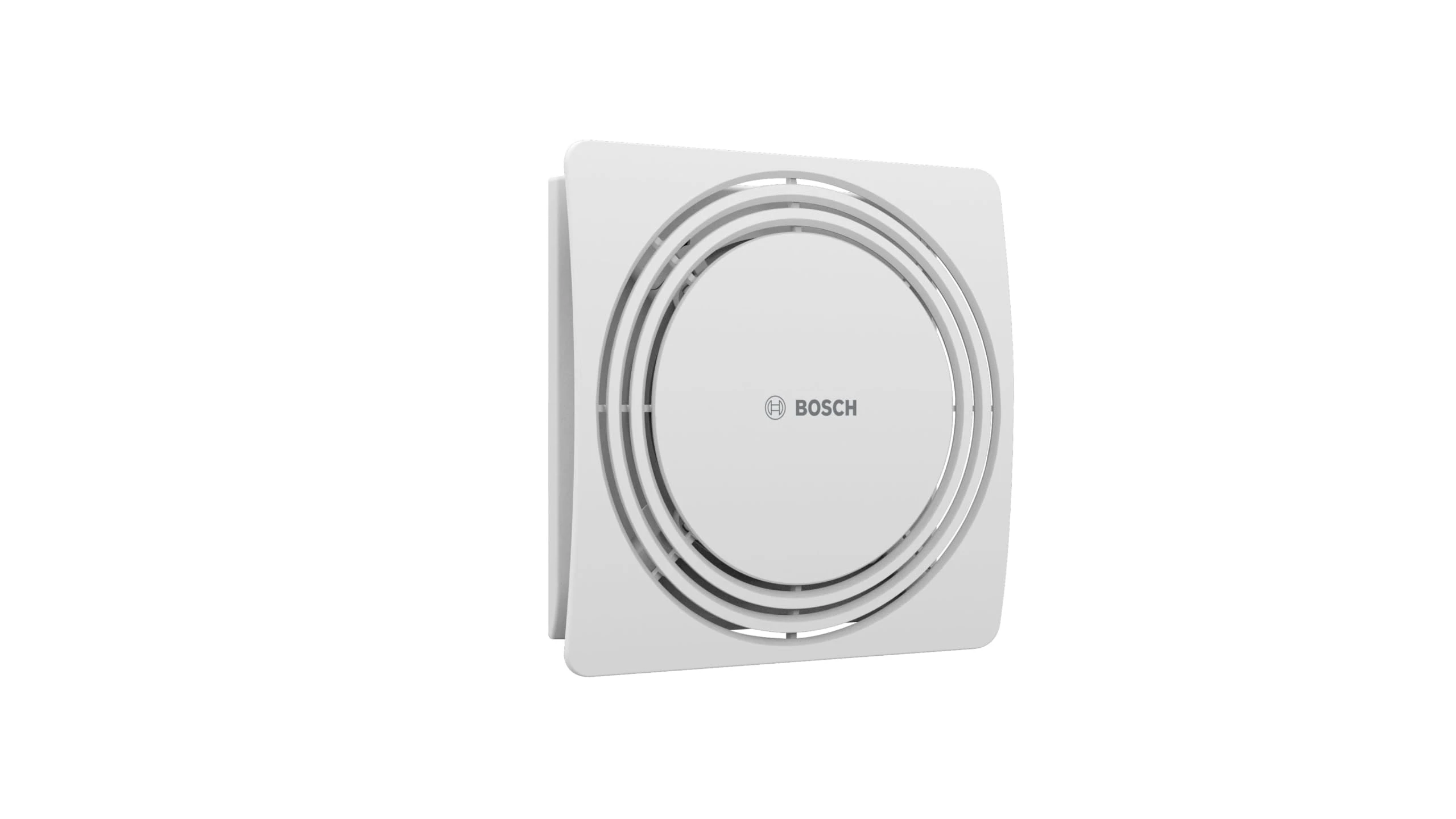Bosch Silent Bathroom Extractor Fan 1900 DH W125 - For Ventilation in Bathroom and Toilet, Against Moisture and Mould - With Humidistat and Timer - 125mm Diameter