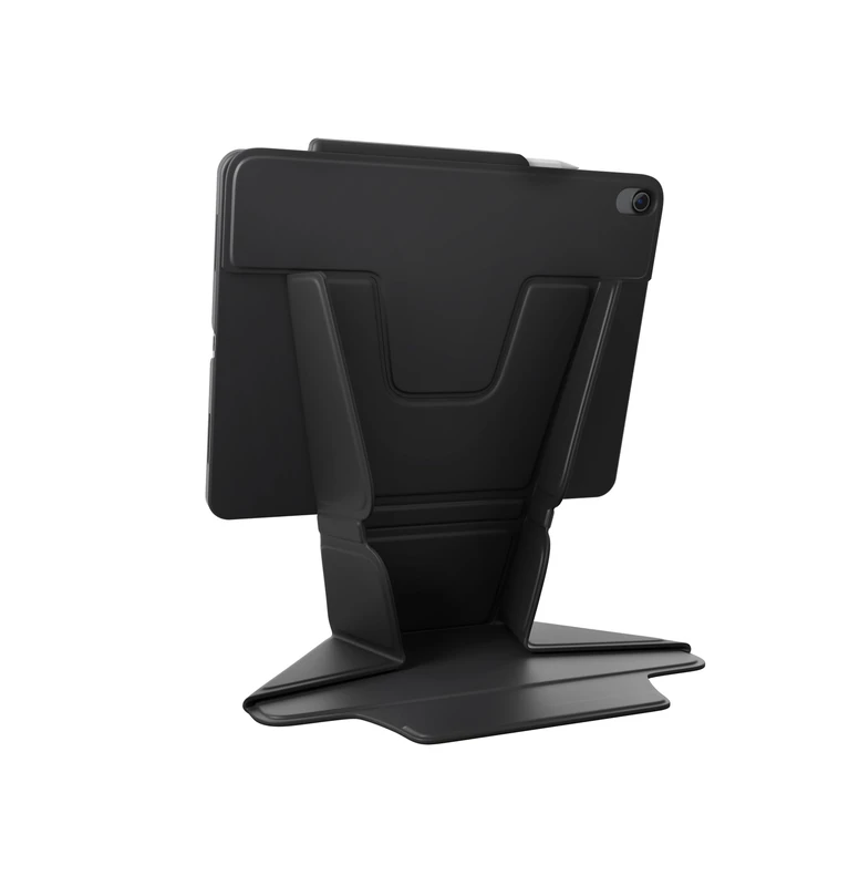 UNIQ iPad Air 13" Case (2024 M2-M3 Black) | UNIQ RYZE 360 + Integrated Apple Pencil Holder
