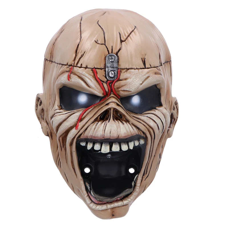 Nemesis Now Iron Maiden The Trooper Bottle Opener, Resin, Officially Licensed Iron Maiden Merch, Eddie Head Bottle Opener, Ready to Be Wall-Mounted, Cast in The Finest Resin, Expertly Hand-Painted