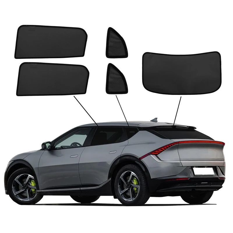SunClip Privacy & Sun protection compatible with Kia EV6 2021-