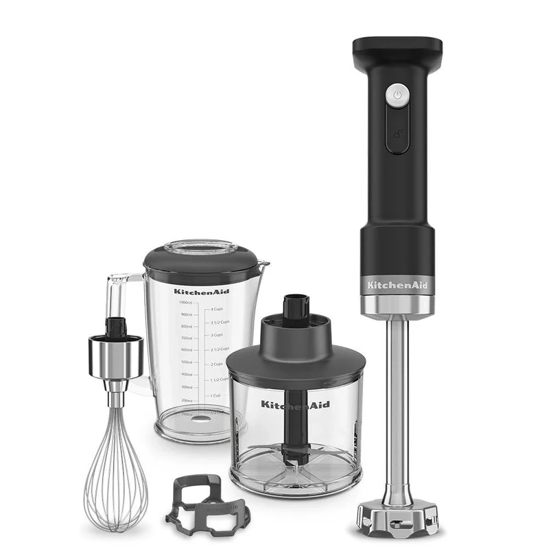 KitchenAid GO - CORDLESS HAND BLENDER PLUS ACCESSORIES WITHOUT BATTERY - 5KHBRV05BM