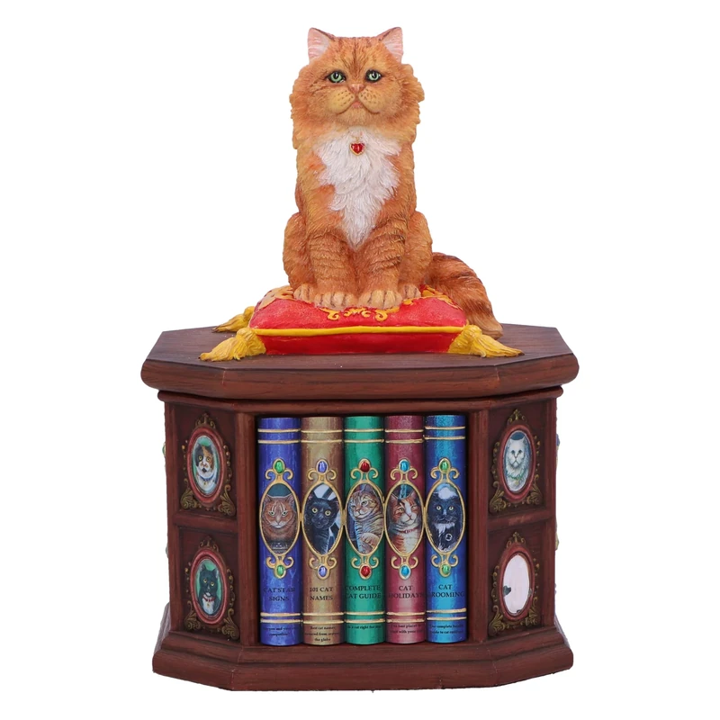 Nemesis Now Mad About Cats Box, Lisa Parker