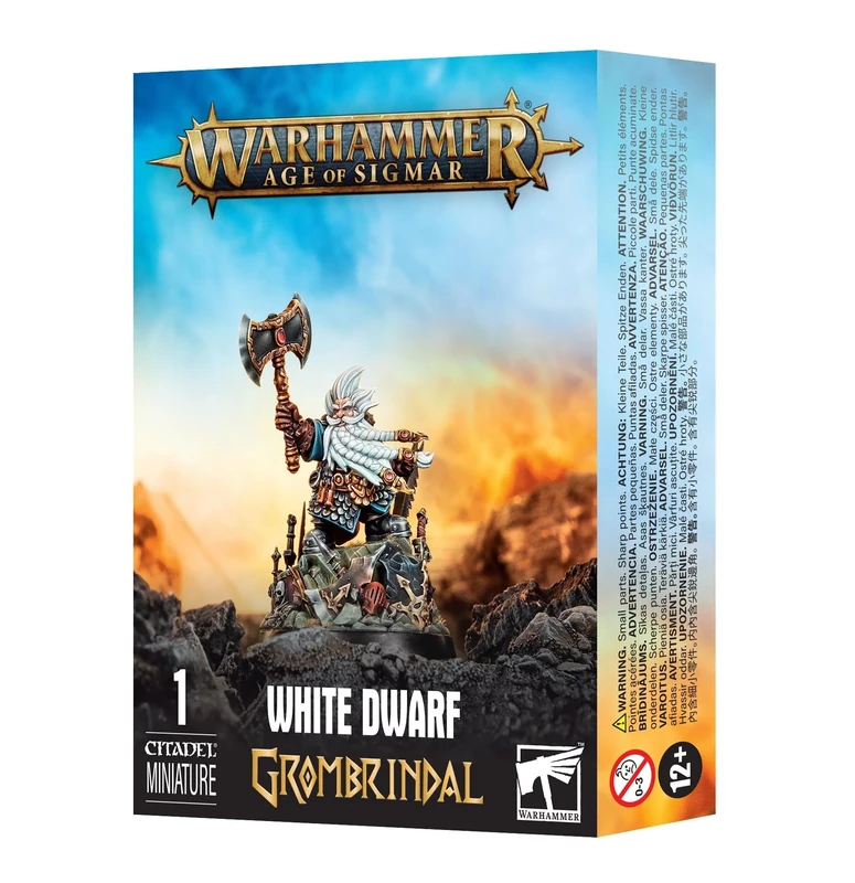Warhammer Games Workshop Age of Sigmar - Grombrindal: The White Dwarf (Issue 500 Celebration) - Image 1