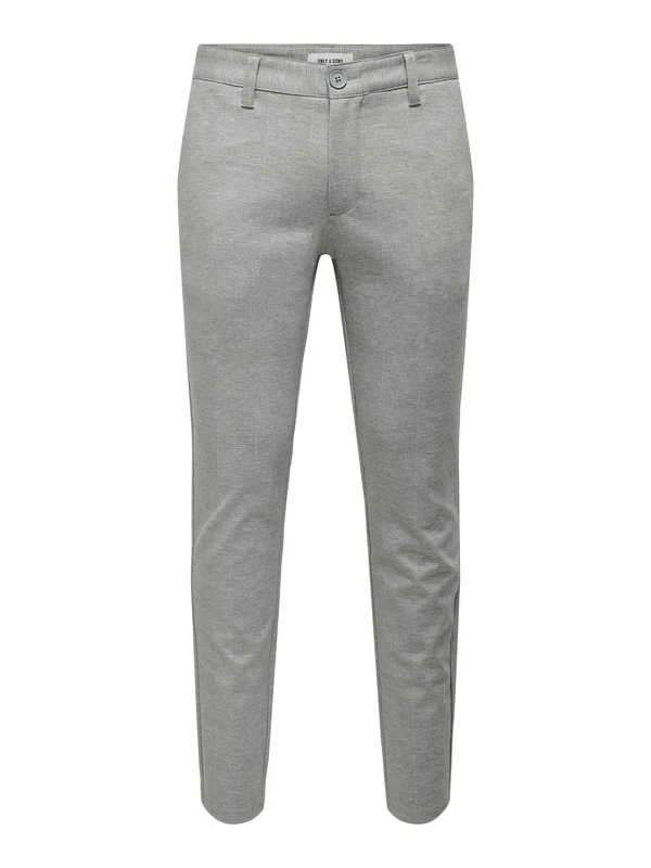Only & Sons Chino Trousers ONSMARK Slim Fit Chino Trousers 32, Glacier Gray, (US) 29 / L32
