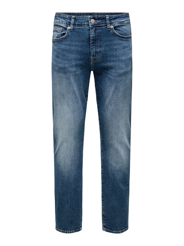 ONLY & SONS ONSWEFT REG. DMB Tint 2139 TAI DNM, Dark Medium Blue Denim, 36 W/34 L