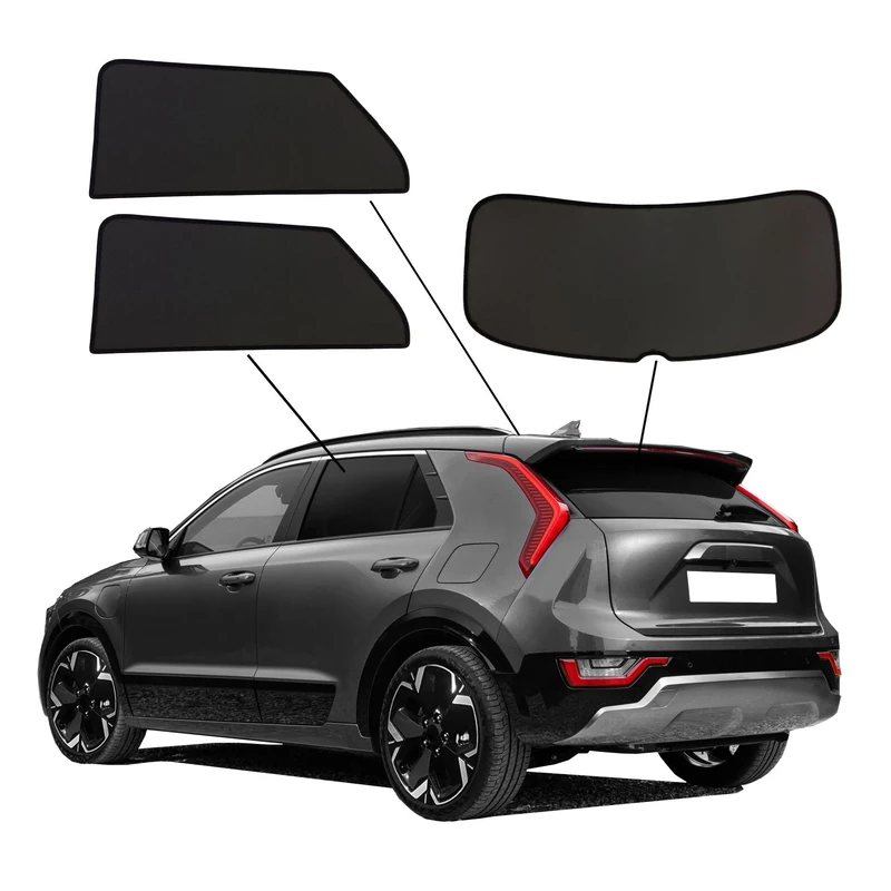 SunClip Privacy & Sun protection compatible with Kia Niro II (SG2) 2022-