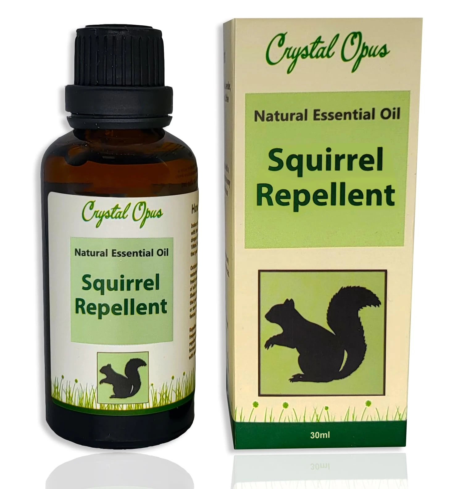 Makes 12+ litres of Squirrel Repellent Spray. Tried & Tested Concentrated Blend. Natural Peppermint, Cinnamon, Chilli and Garlic Essential Oil. Effective, Humane & Safe Deterrent. Indoor & Outdoor.