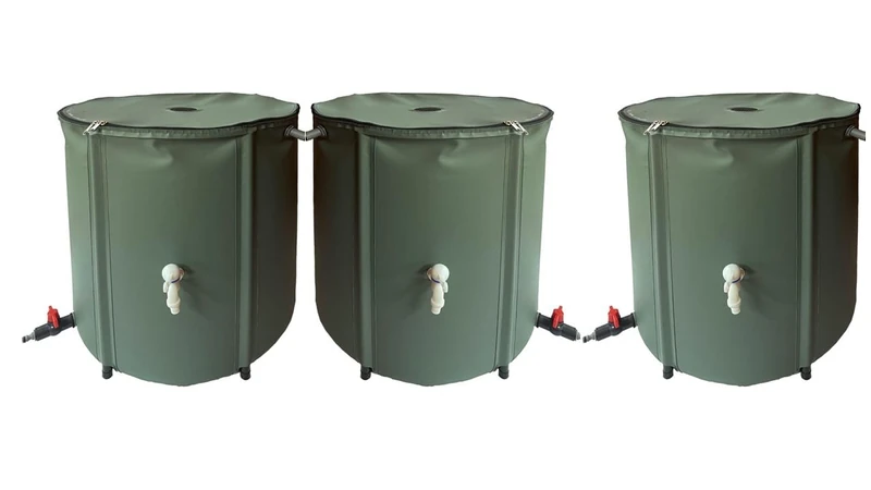 Set of 3 Water Collectors 750 L, 2250 Litres - Image 1