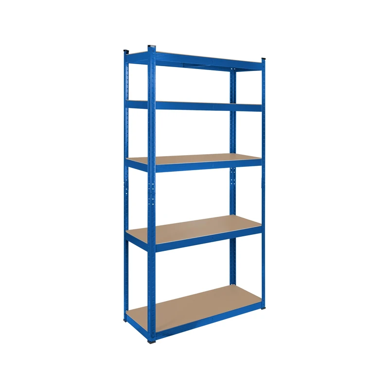 Rebel Metal Storage Rack 180x90x40 Blue RB-1251BL - Image 1