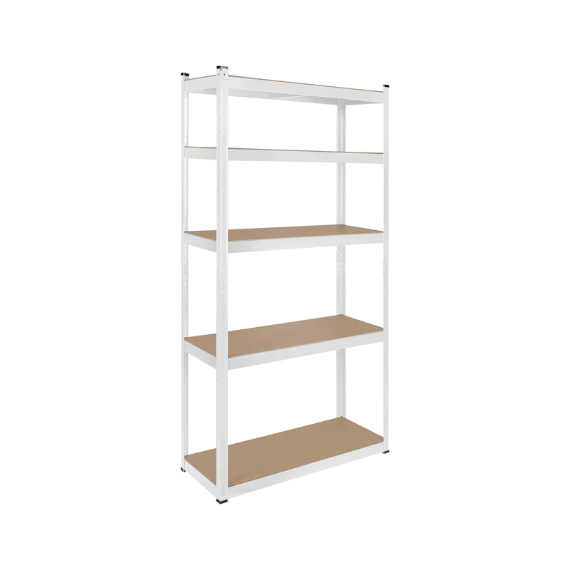 Rebel Metal Storage Rack 180x90x40 White RB-1251W