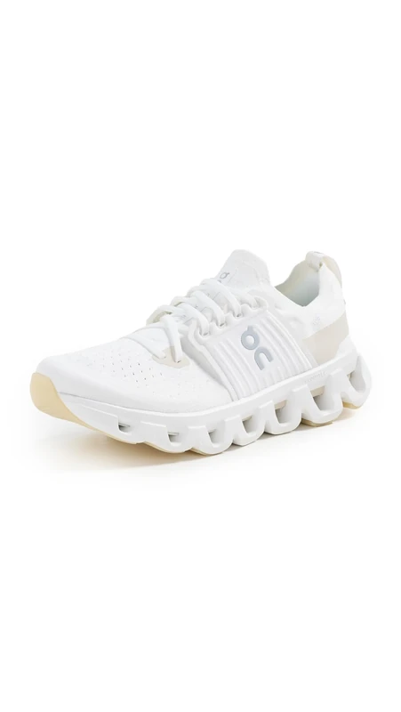 On Running 3WF10113218 CLOUDSWIFT 4 Women White Cream UK 6.5
