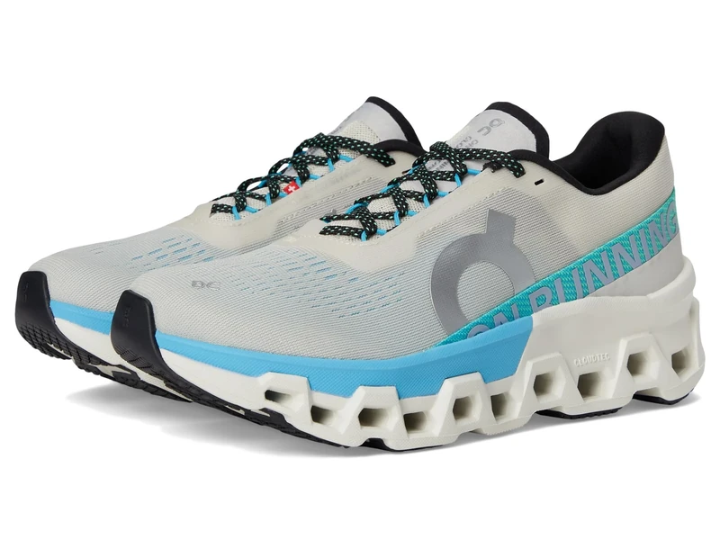 On Cloudmonster 2 Running Shoes Womens Road Cream 5.5 UK