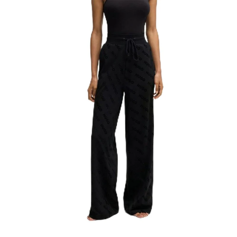HUGO Women's Flokki Loungewear Pant, Black 1, S