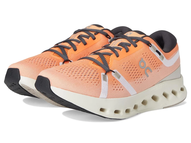 On Mens Cloudsurfer 2, Tangerine/Ivory, 9.5 - Image 1