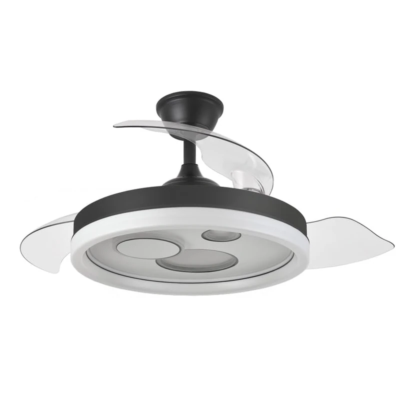 Eden pulse Fan DC 72W 6120lm 3 Blades, 3 Colors, with Remote Control, Timer and Memory, Ideal for Cooling and Cooling Spaces.