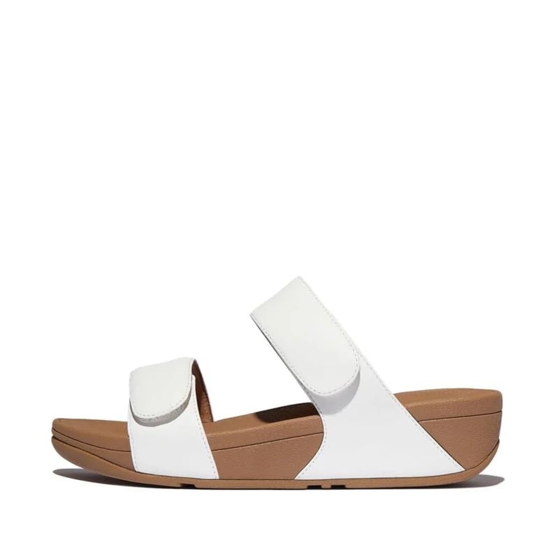 Fitflop LULU ADJUSTABLE LEATHER SLIDES