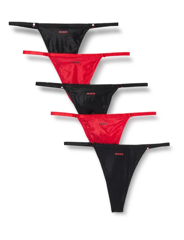 HUGO Women's Five String Gift Set Thong, Open Miscellaneous960, S